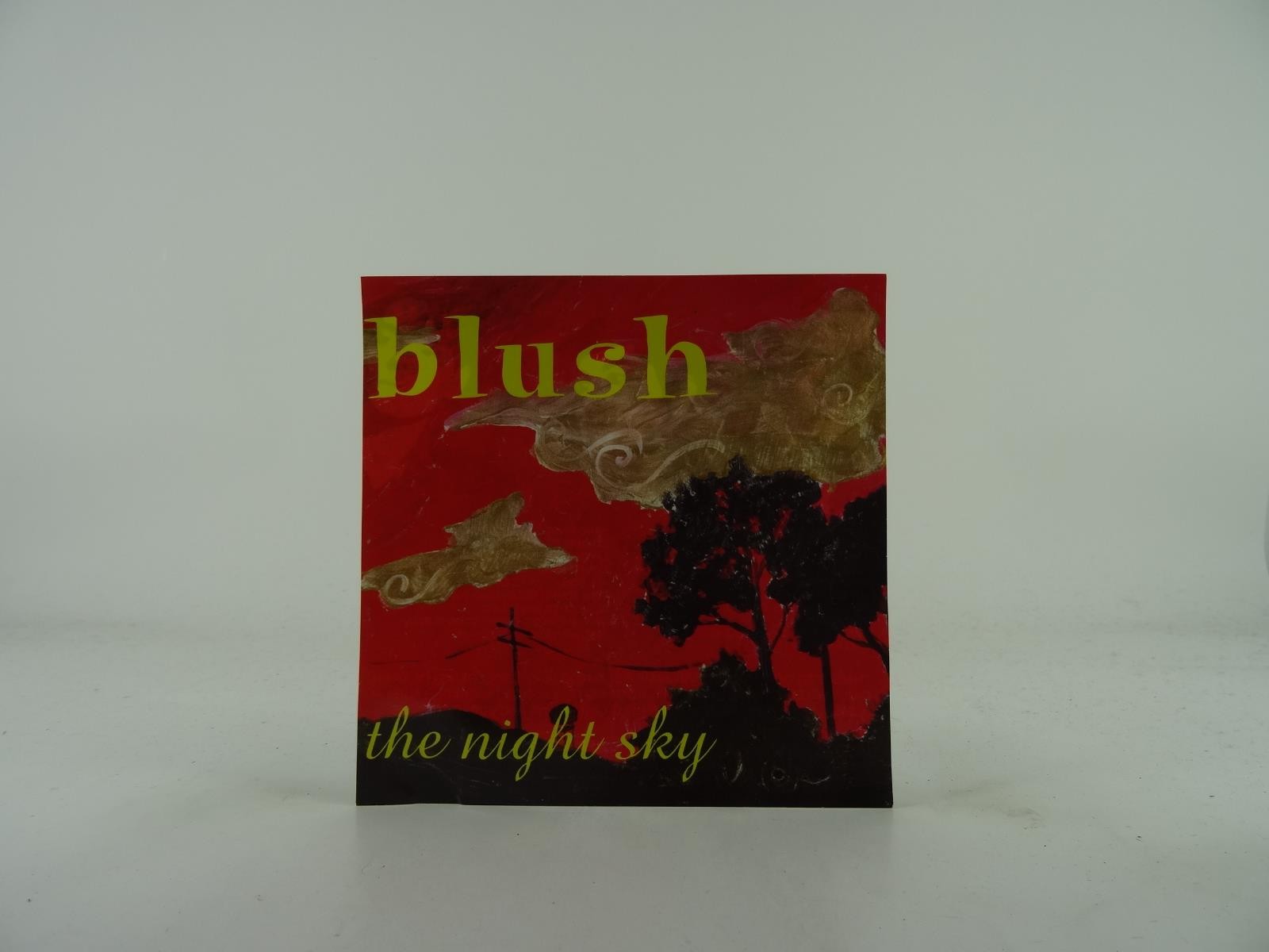 BLUSH THE NIGHT STAY (D65) 5 Track Promo CD Single including Plastic Sleeve BLUS