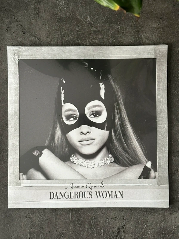 Ariana Grande Dangerous Woman Black & Clear Anniversaire Vinyle