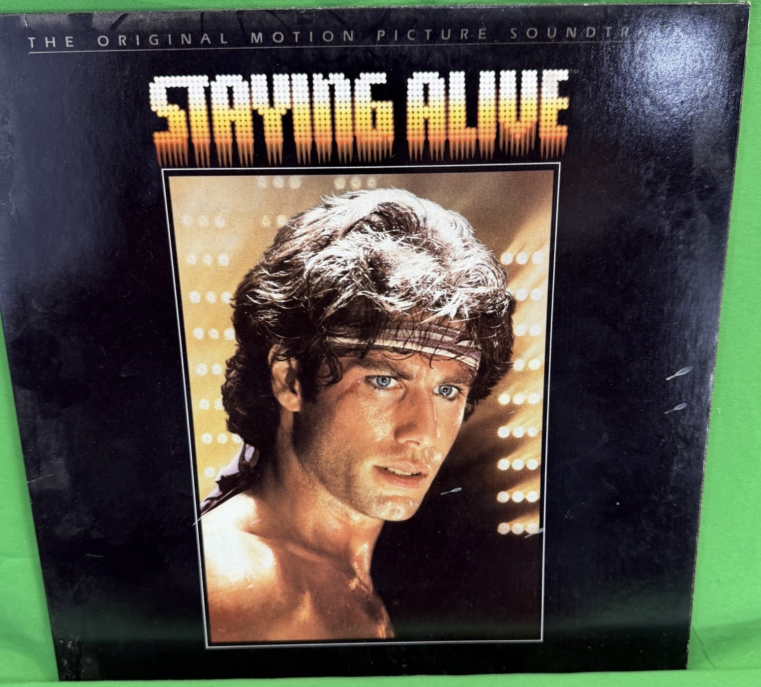 Staying Alive Vinyl, 1983 The Original Motion Picture Soundtrack Polygram Record