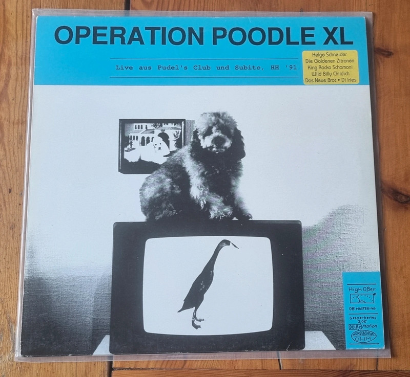 Operation Poodle XL LP Pudel Produkte DE 1992 Indie Punk Avantgarde