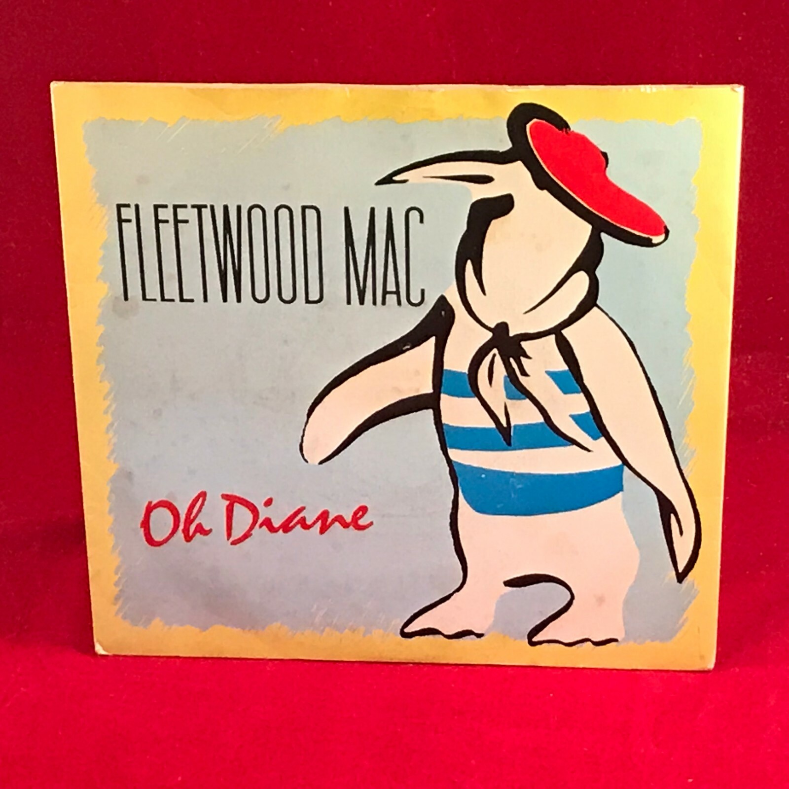 FLEETWOOD MAC Oh Diane 1982 UK 7" vinyl single Warner Bros record 45 original