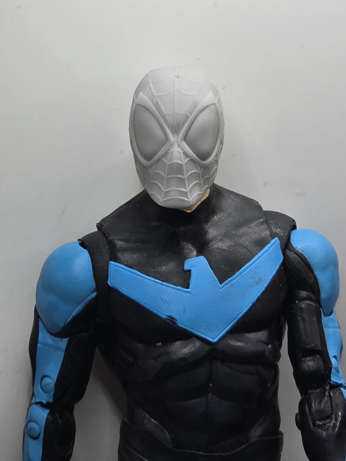 3d Printed WEB SLINGER HEAD 1:10 7" Classified Legends Compatible (O)