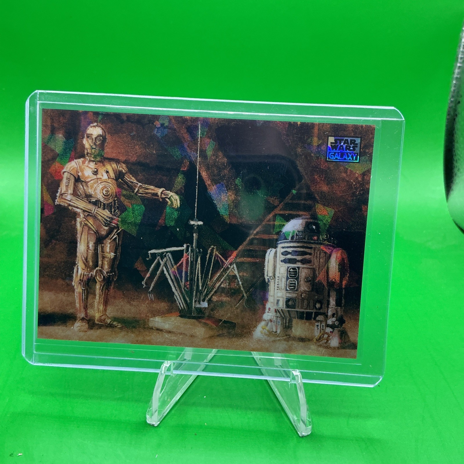2026 Topps Chrome Star Wars Galaxy #47 Rifrattore atomico Bocce puoi parlare /150