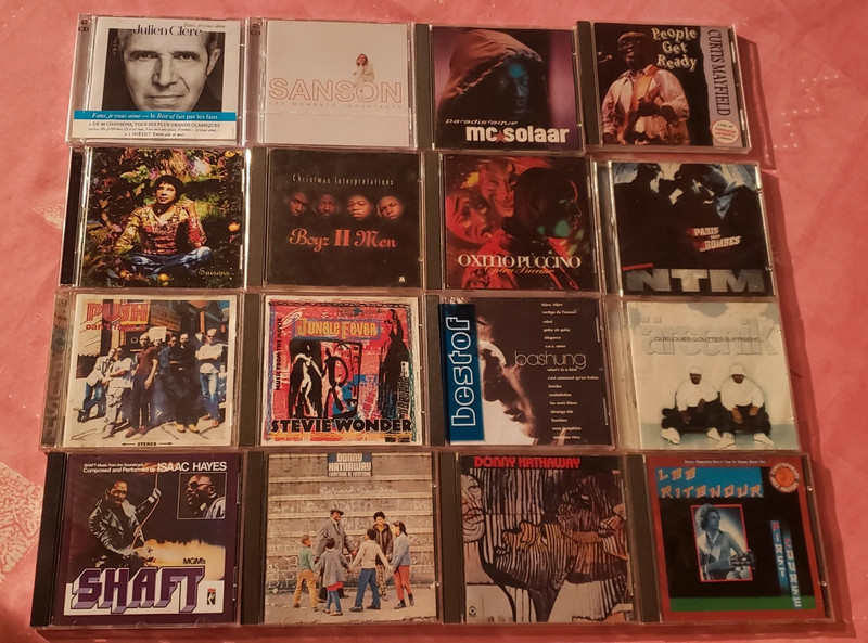Lot de 16 CD
