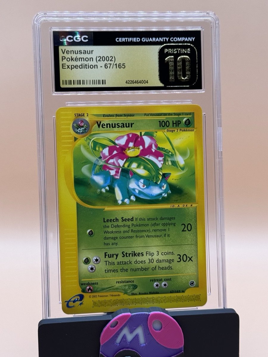 Venusaur Expedition 67/165 CGC Pristine 10
