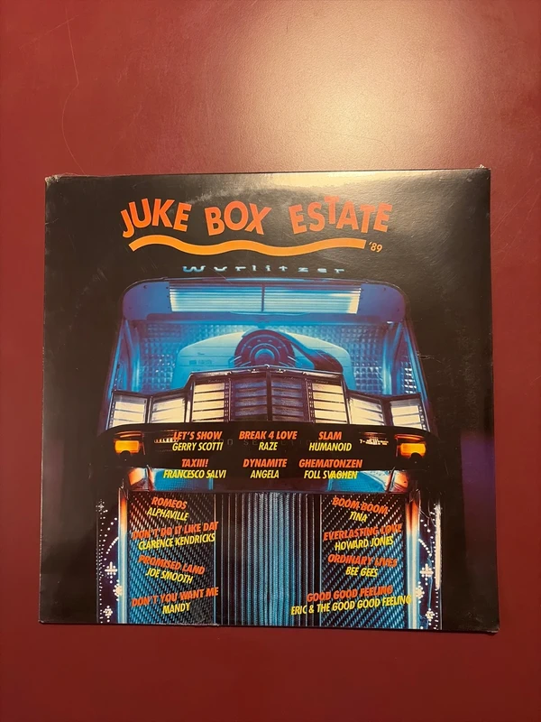 Lp jukebox è stato 9 Gerry Scotti Francesco salvi Gli Alphaville sigillato