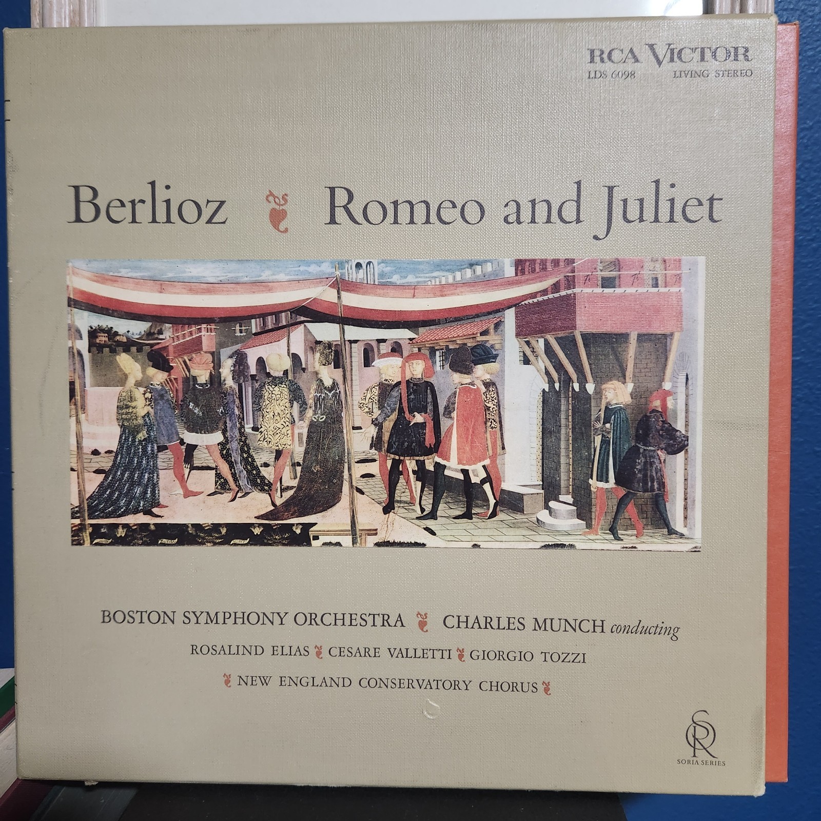 RCA Victor Berlioz Romeo and Juliet 2 Vinyl Box Set Boston Symphony Orchestra