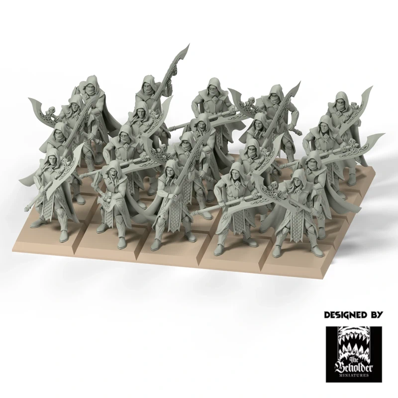 20 Vengadores Elfos Silvanos Beholder 32mm