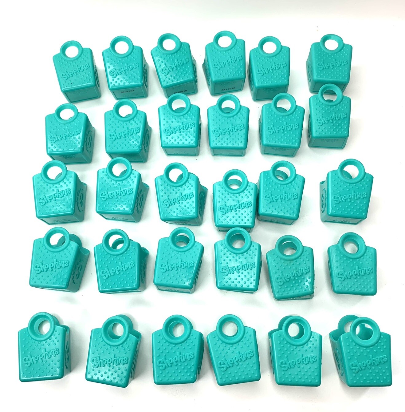 Shopkins Green Shopping Bag Lotto (30) Mini 1” Accessori Giocattolo Regalo Bomboniere Festa