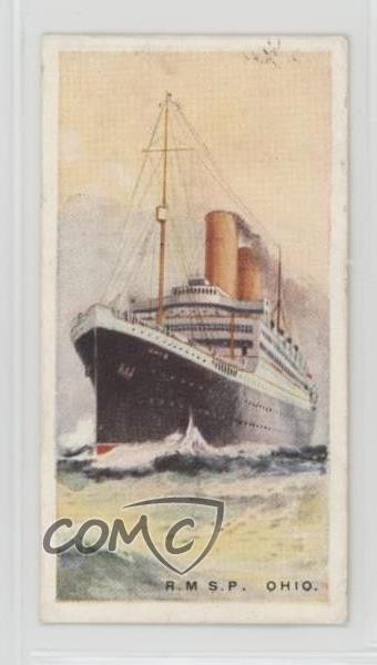 1924 ITC del Canada Navi Mercantili del Mondo Tabacco RMSP Ohio #32 z6d