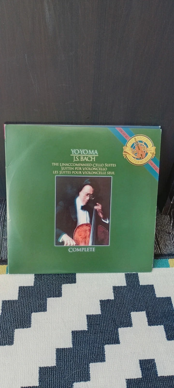 Yo-Yo Ma- J.S Bach-The Unaccompanied Cello Suites (3xLP)