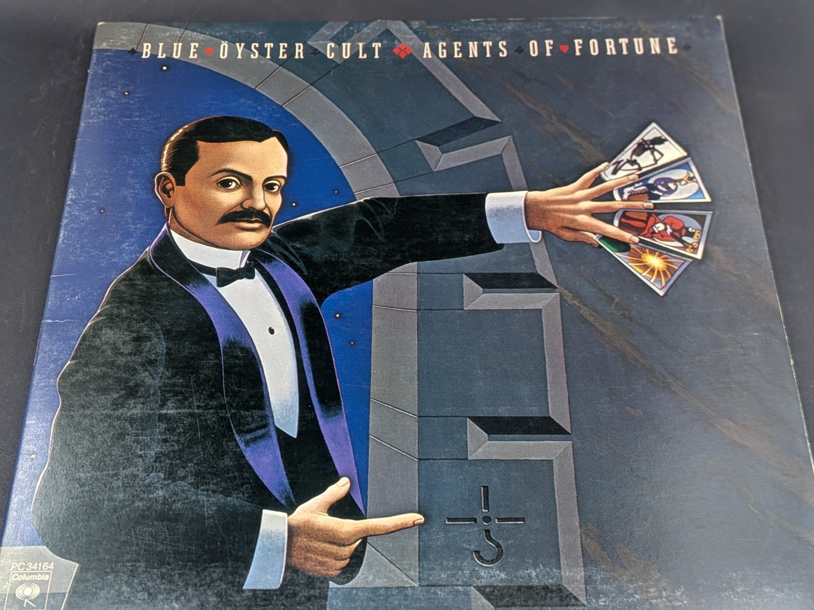 Agents of Fortune BLUE OYSTER CULT 1976 HARD ROCK VG Gatefold