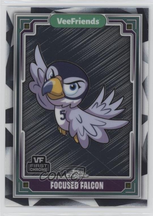 2025 Topps Chrome VeeFriends Falcon focalizzato #4 6q5