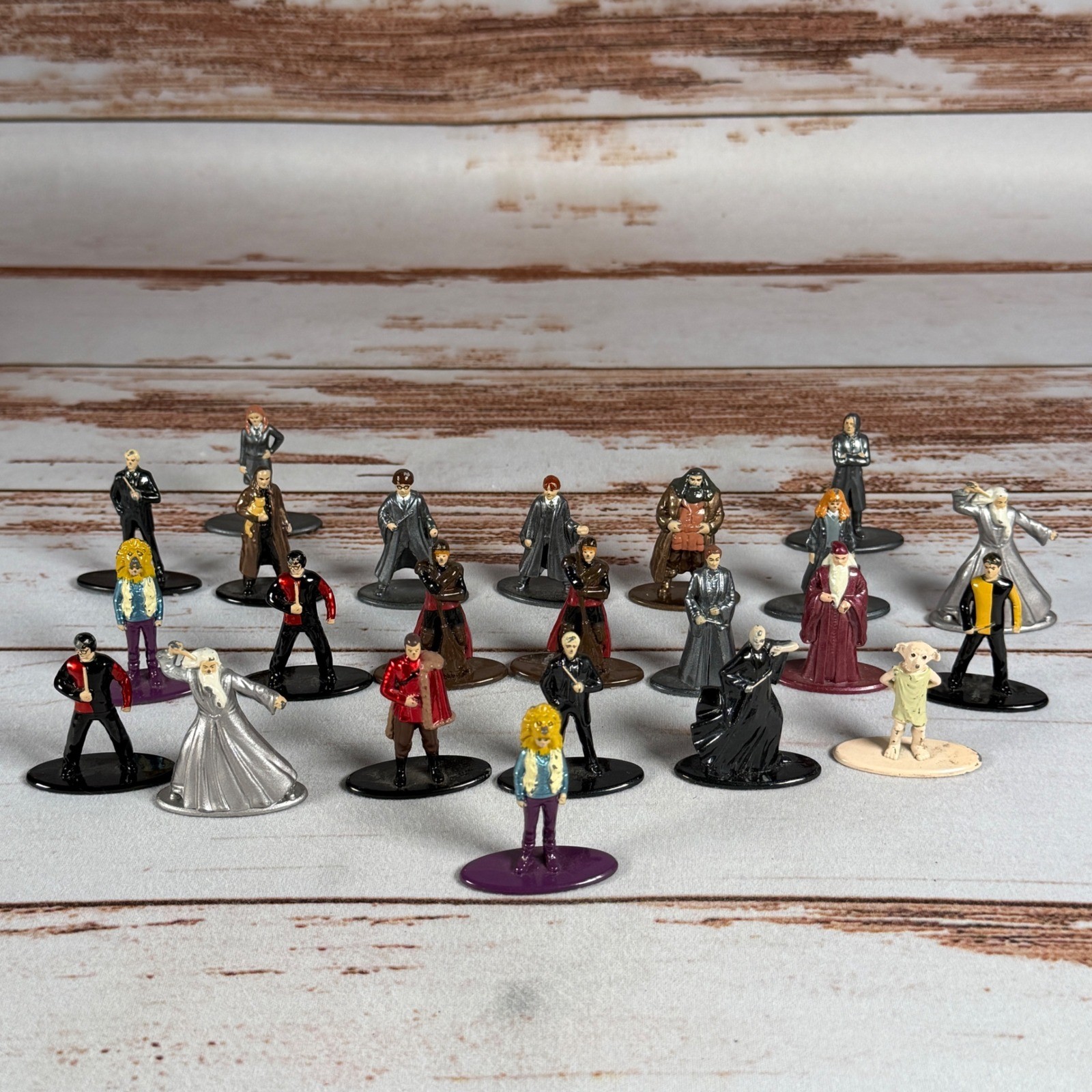 Harry Potter Nano Metalfigs Lotto 20 Pezzi Collezione Jada Toys Die-Cast