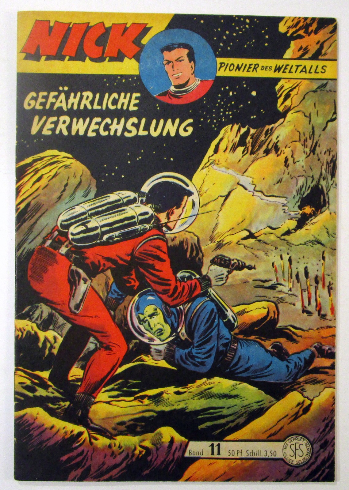 Nick Großband #11 Pericolosa confusione.Originale Lehning Editore 1959 Z da 1 a 2