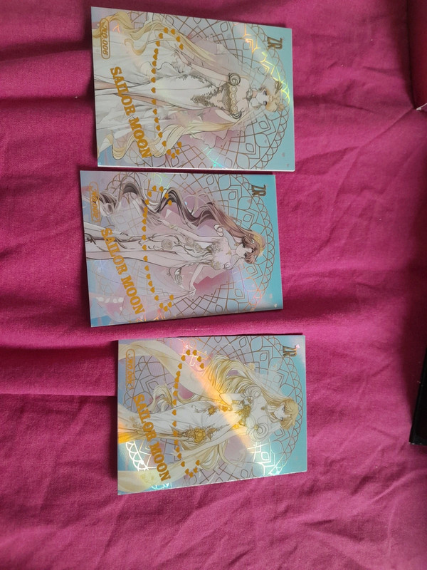 3 cartes sailor moon