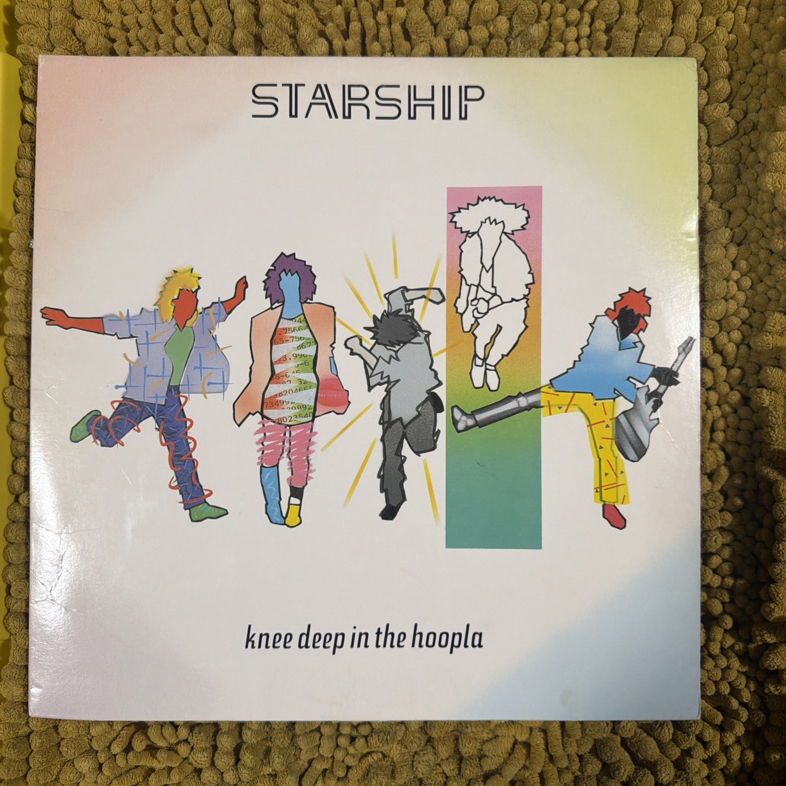 Starship – Knee Deep in the Hoopla LP (07863‑55488‑1, 1985 Capitol Vinyl)
