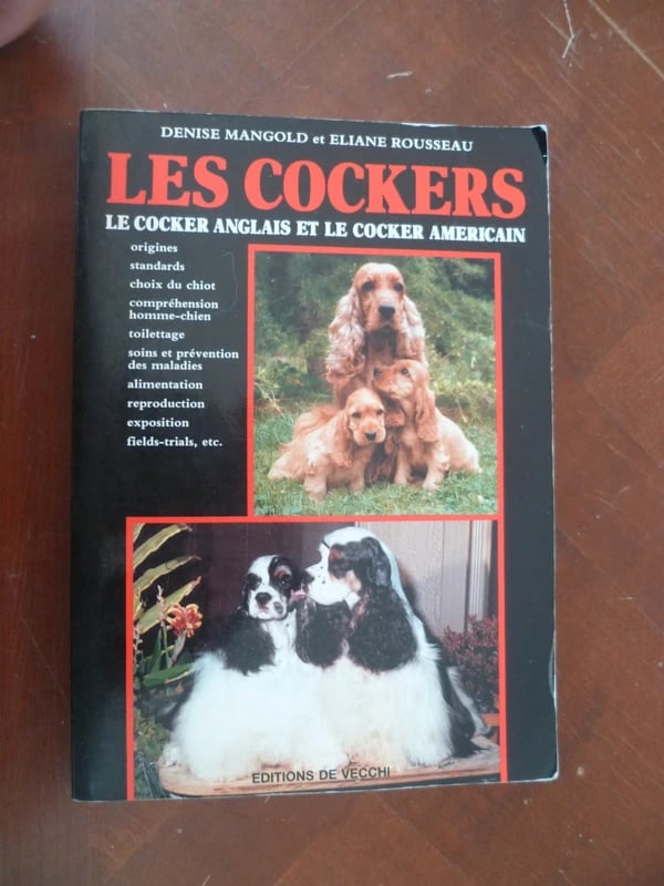 Les cockers, par Denise Mangold & Eliane Rousseau
