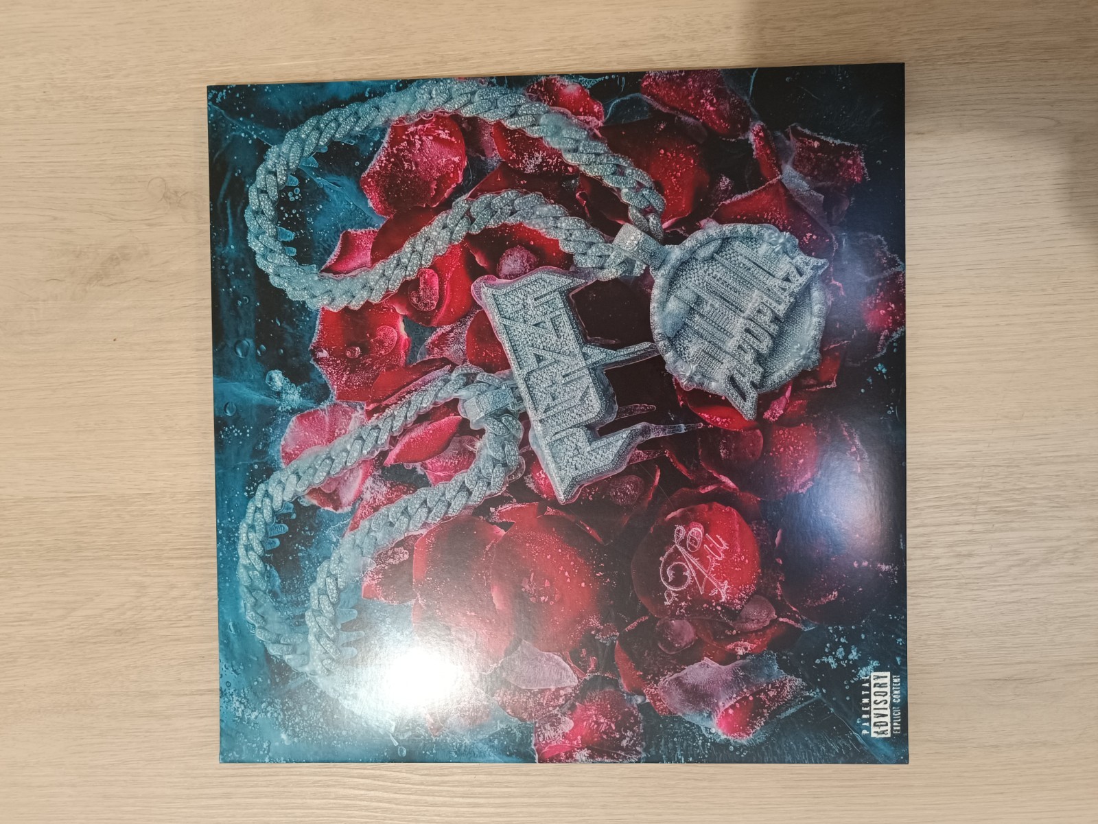 Vinile  rosso Capo Plaza 4U Ep limited edition autografato