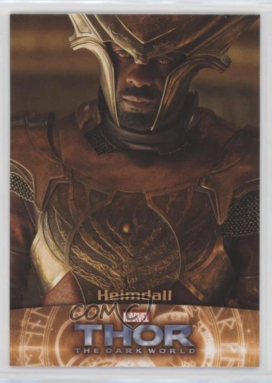 2013 Upper Deck Marvel Thor: The Dark World Heimdall Idris Elba #66 0ba6