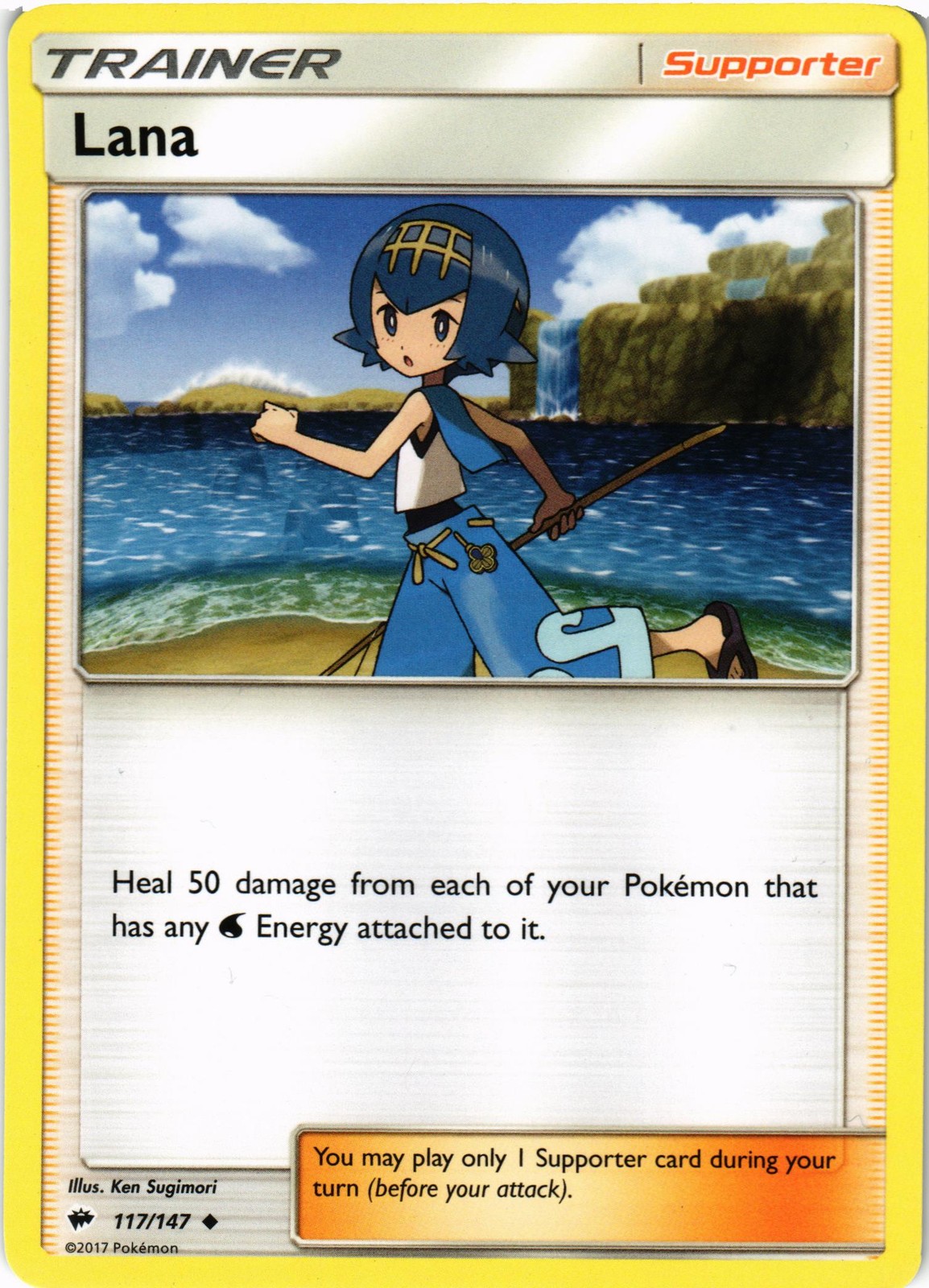 Pokémon SM - Ombre Brucianti #117/147 Lana
