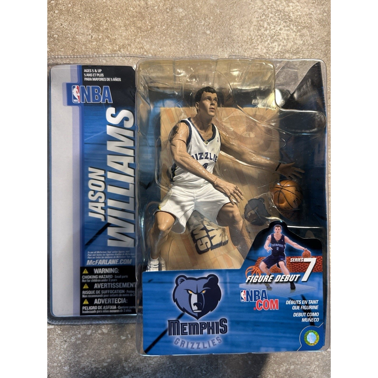 Modellino McFarlane Sportspicks Variant NBA Memphis Grizzlies Jason Williams