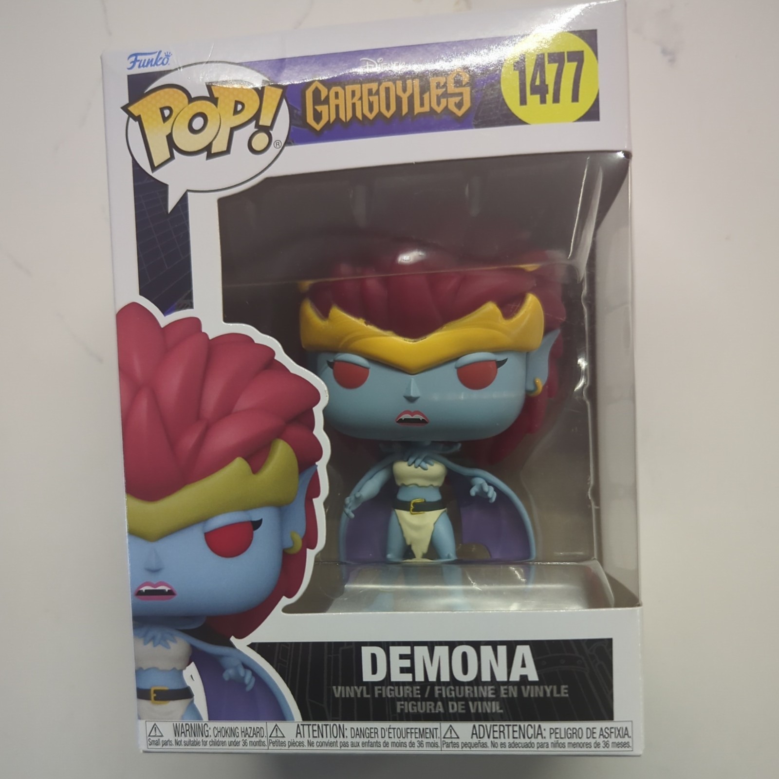 Funko Pop Angry Demona (1477) Disney Gargoyles Vinyl Figure Figurine