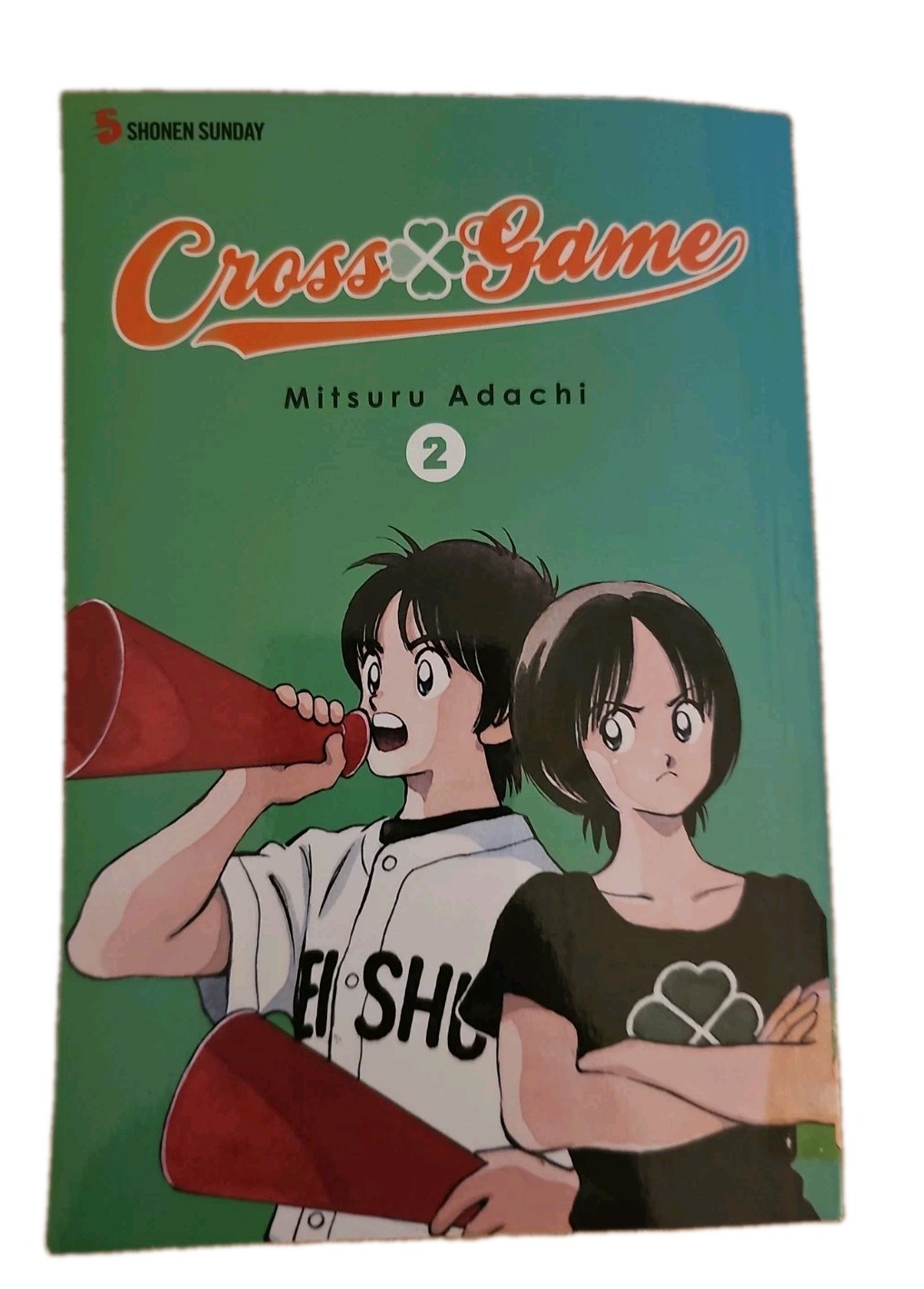 Cross Game Vol 2 Mitsuru Adachi Manga Viz Shonen Sunday Baseball Anime TPB