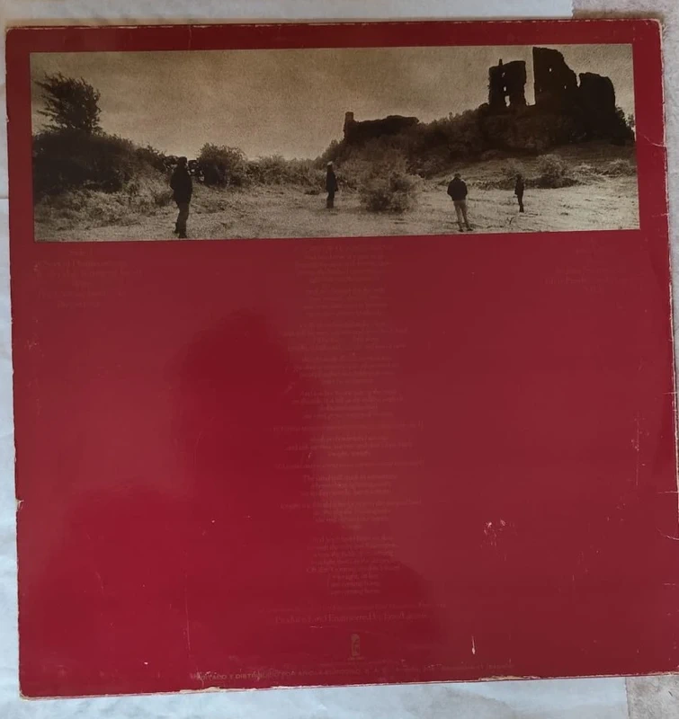 U2 The Unforgettable Fire (1984) Vinyl LP