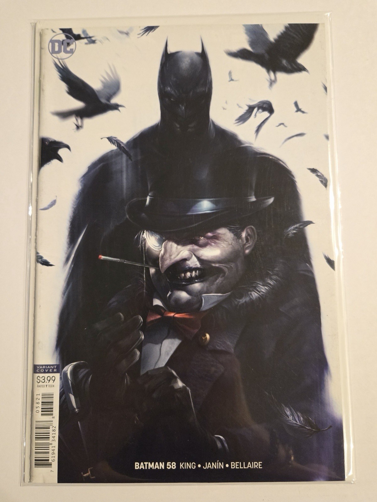 Batman #58 Cover B Mattina Variante Pinguino Cover DC Comics 2018 Tom King 