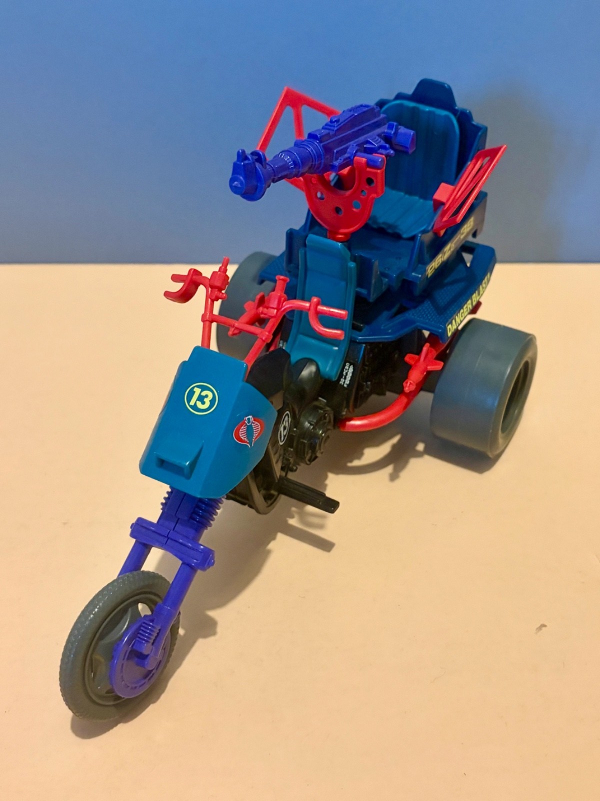Vintage Action Force / G.I. Joe - 1987 - Dreadnok Cycle