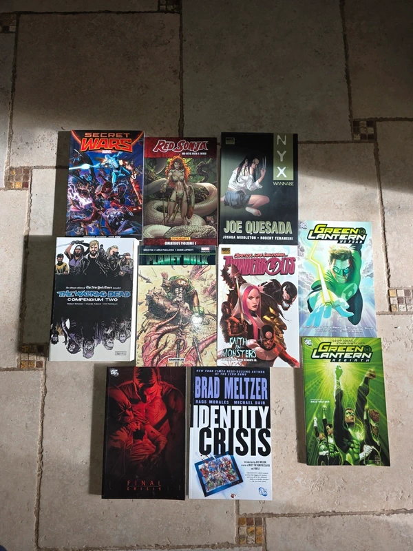 Lot de 10 comics en vo