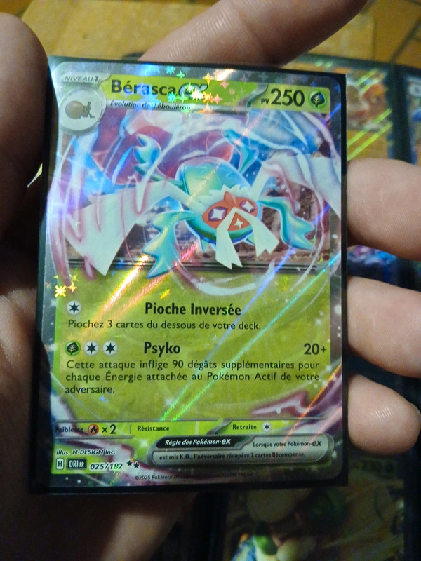 Carte Pokemon Bérasca EX