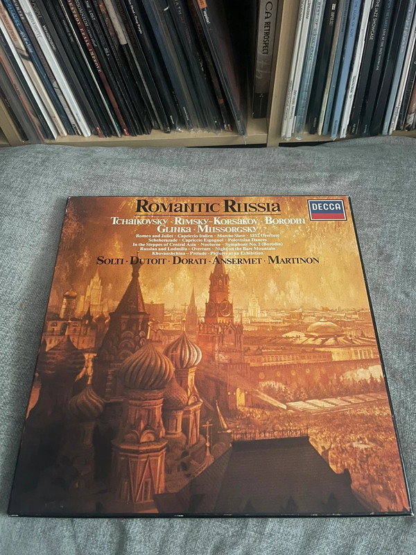 Borodin*, Glinka*, Mussorgsky*, Georg Solti, London Symphony- Romantic Russia