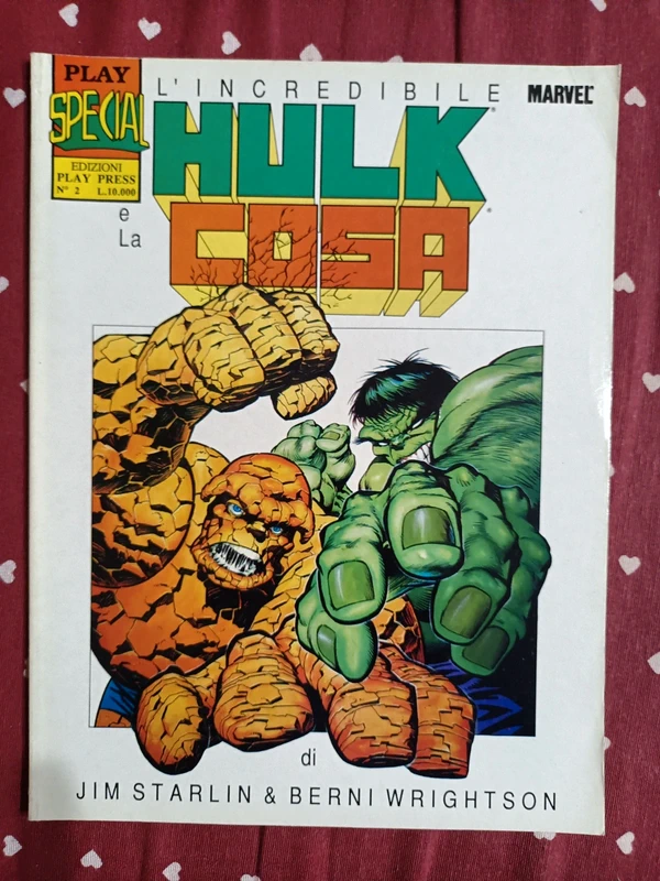 Fumetto " Hulk e La Cosa"