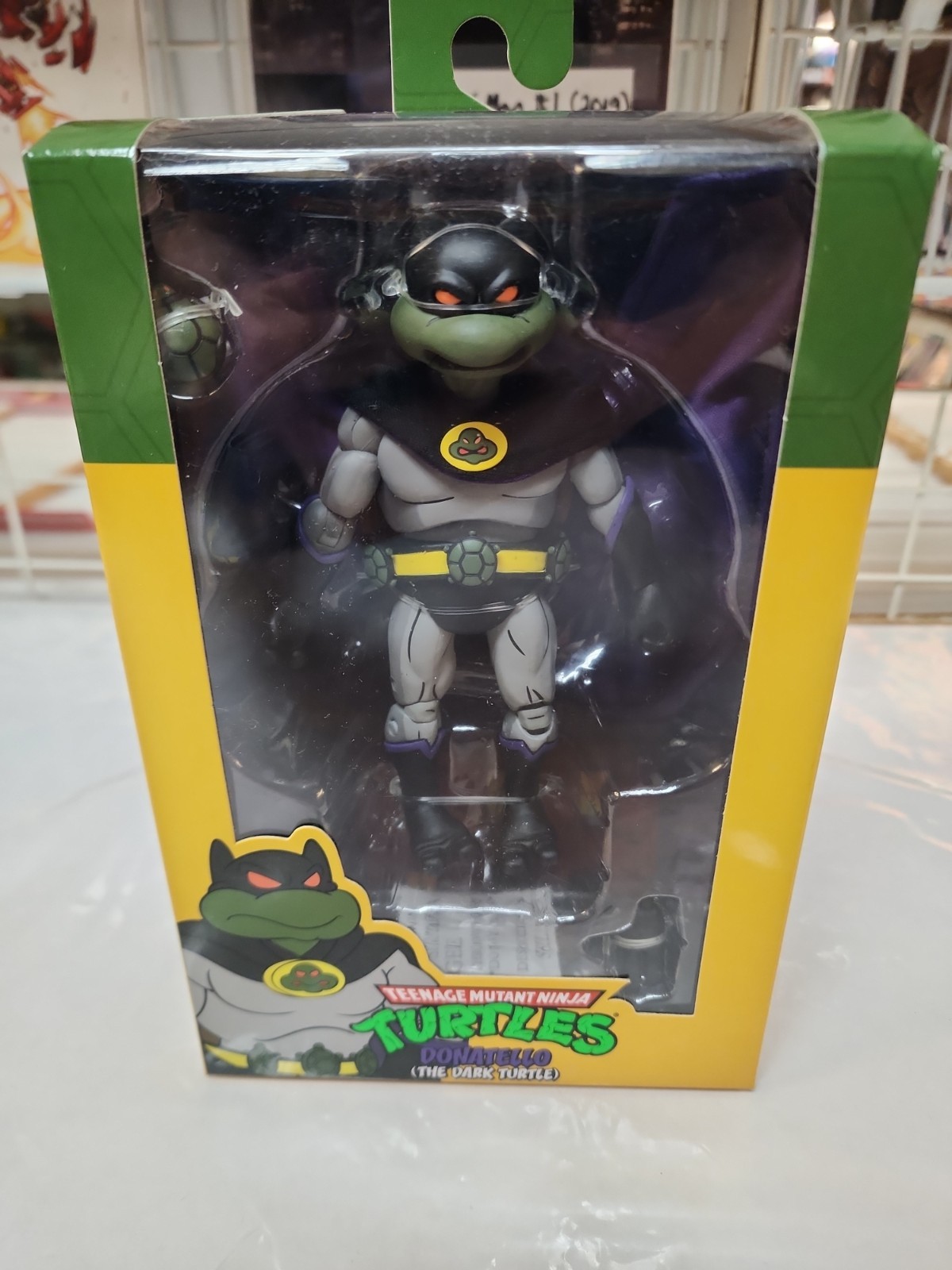 TMNT Donatello Dark Turtle Teenage Mutant Ninja Turtles MISB Figura NECA 2021
