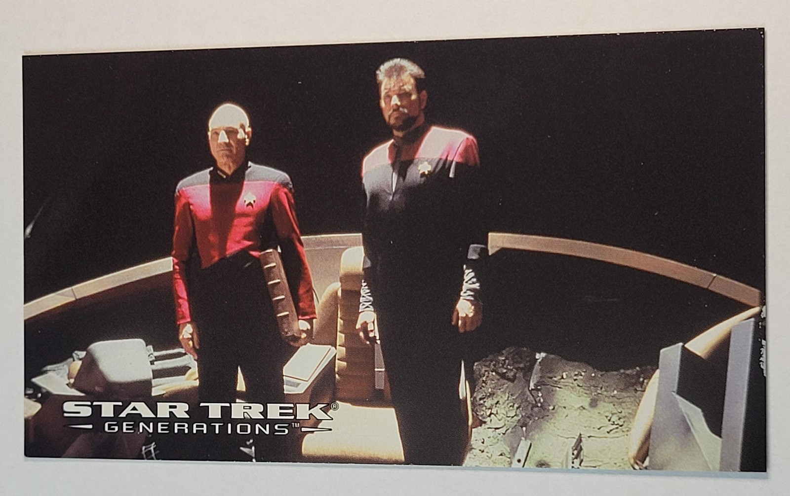 Vintage 1994 Star Trek Generations SkyBox Trading Card 56 Full Circle Picard