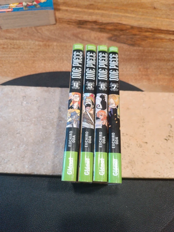 Livre One Piece Tome 4 à 7