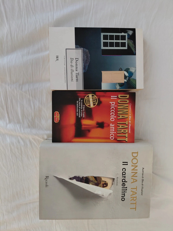 Lotto libri di Donna Tartt