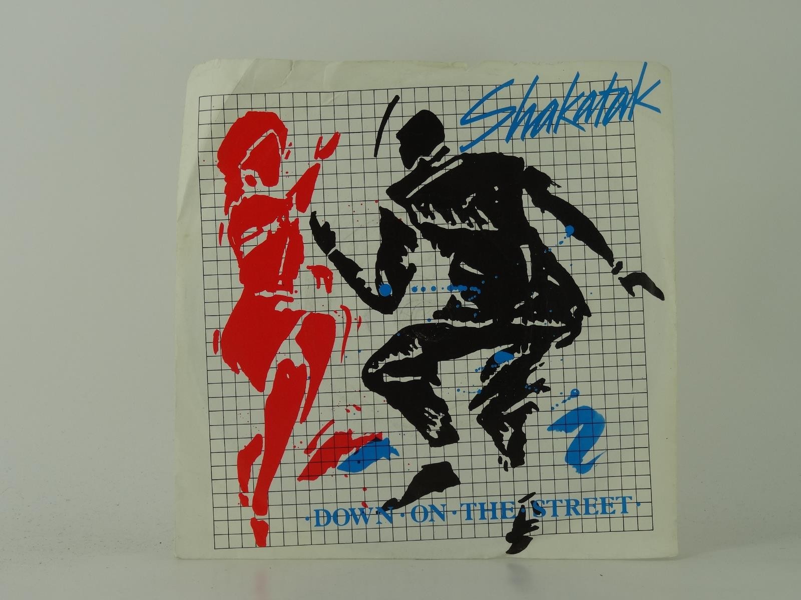 SHAKATAK DOWN ON THE STREET (16) 2 Track 7" Single including Picture Sleeve POLY