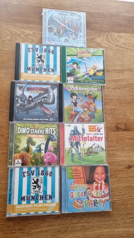 Cd's gemischt