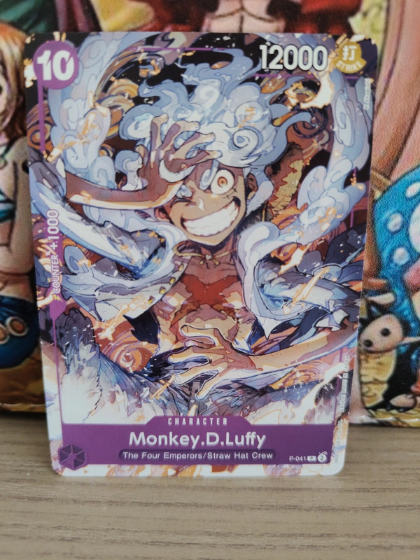 Card game One Piece luffy p-041