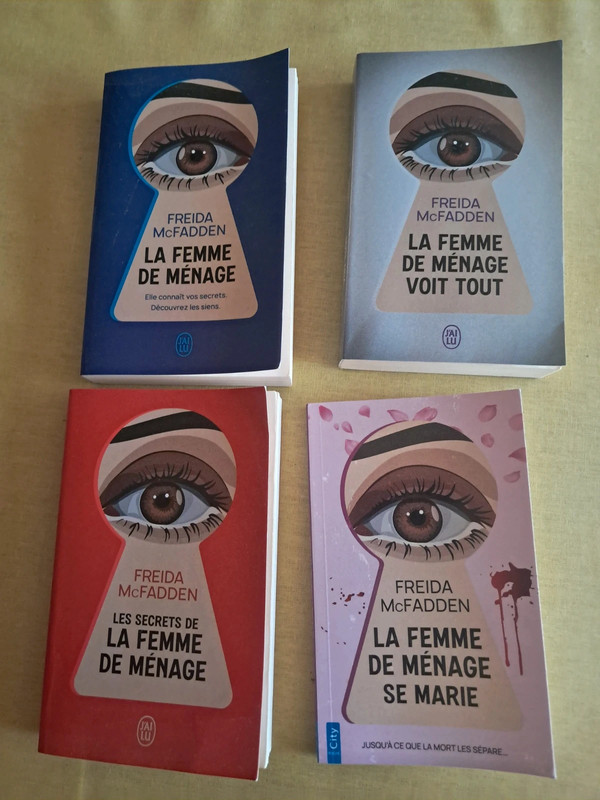 Lot de 6 livres