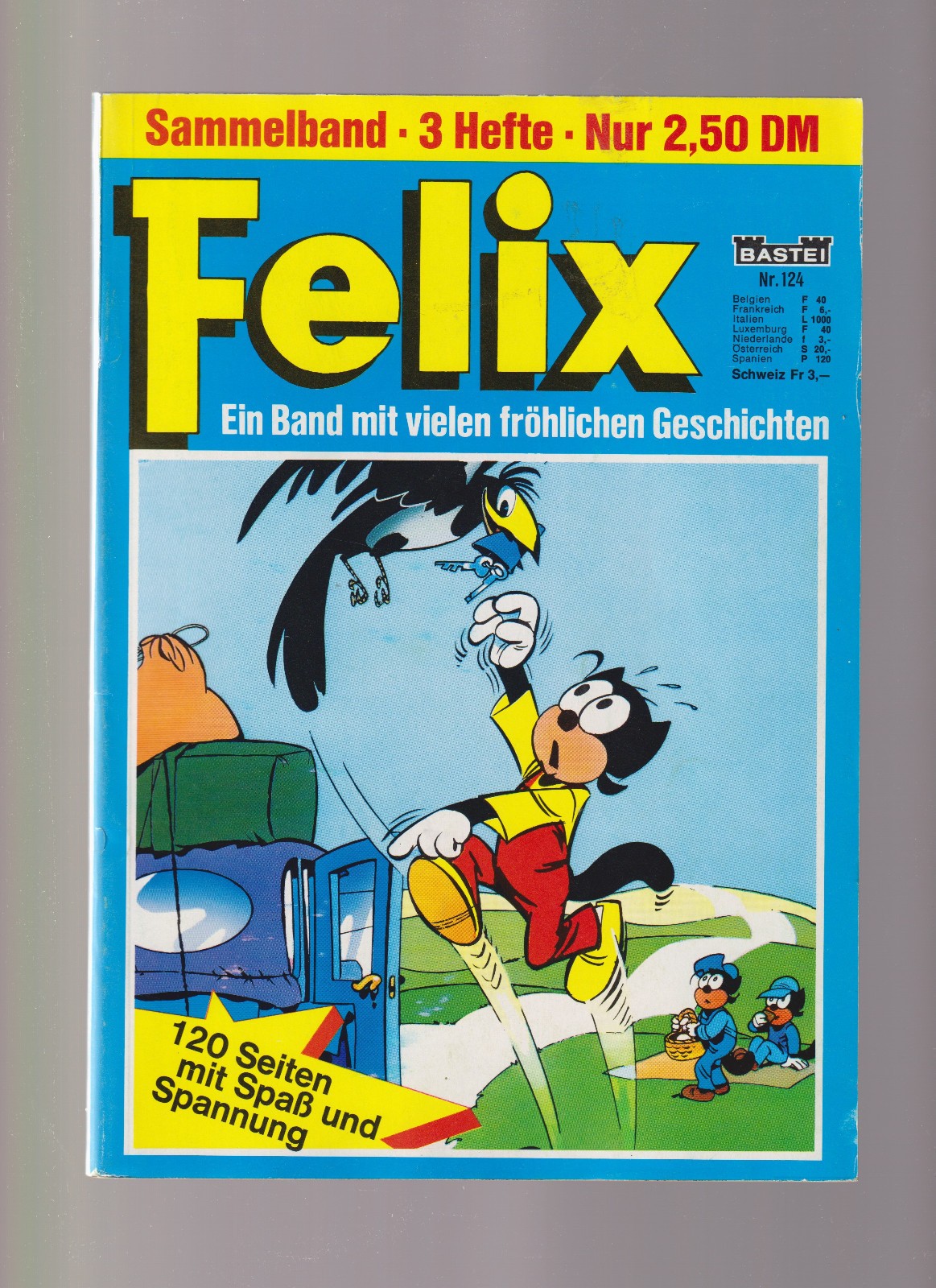 felix volume da collezione n.124 con libretto n.997,998,999