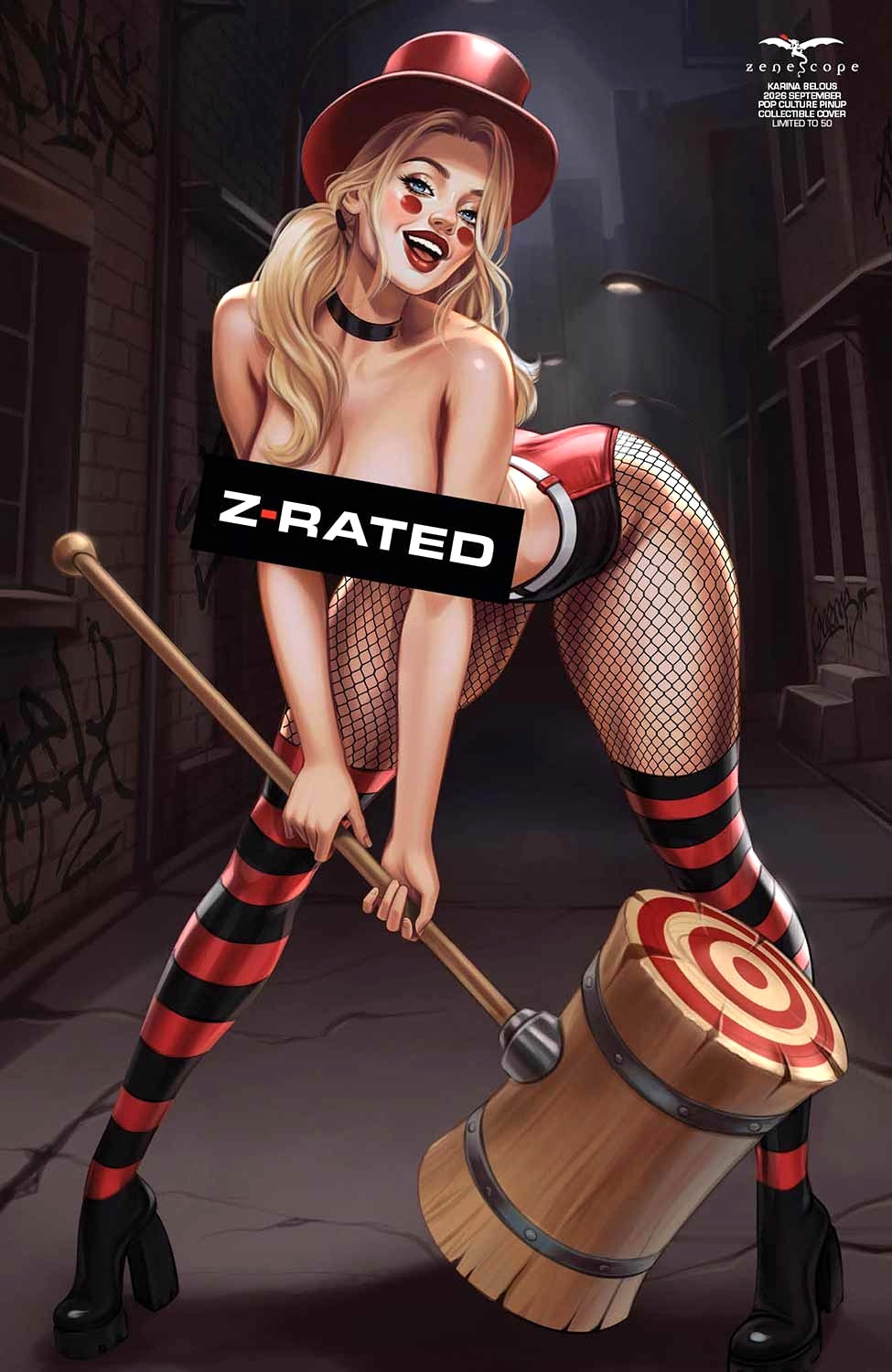 GRIMM FAIRY TALES #5 V3 - Jynx - Cosplay RATED Z - Karina Belous ZENOSPE LE 50