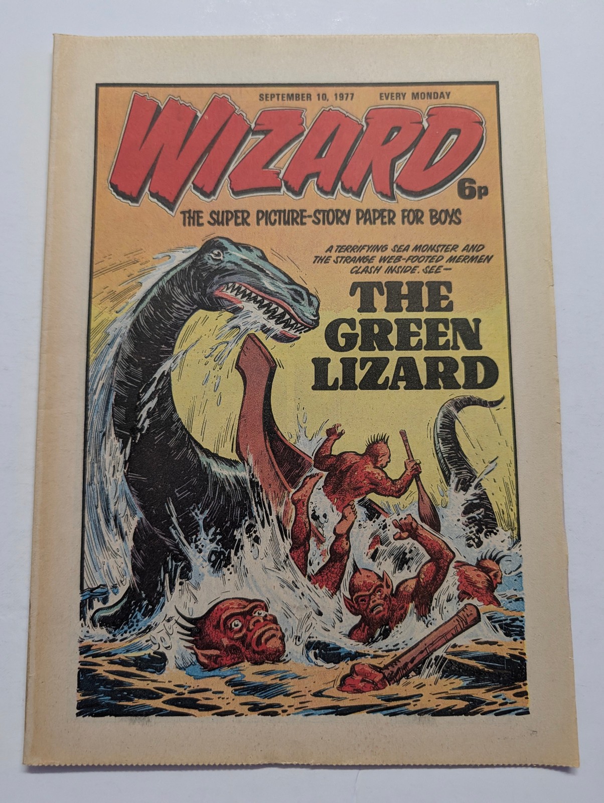 The Wizard Comic, September 10th 1977.