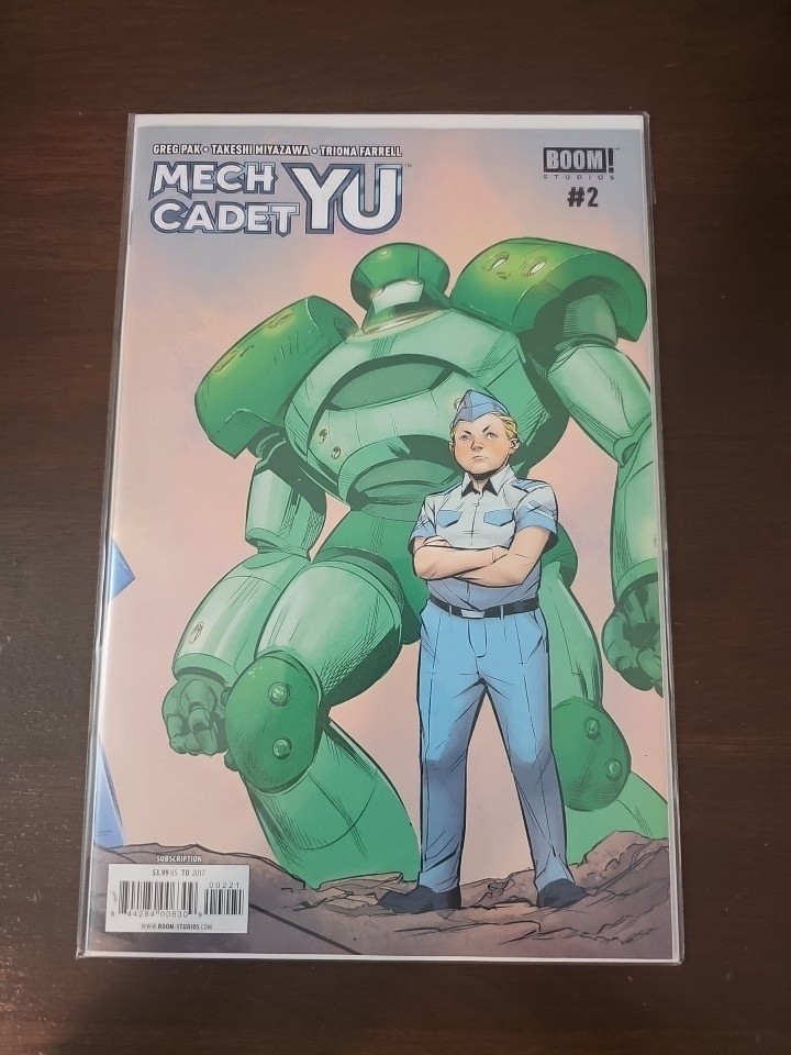 Mech Cadetto Yu #2B 2017 BOOM! Variante 8.0 fumetto