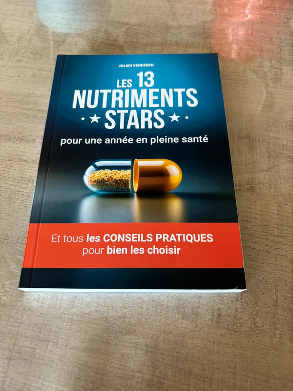 Livre « Les 13 nutriments stars » de Julien Venesson
