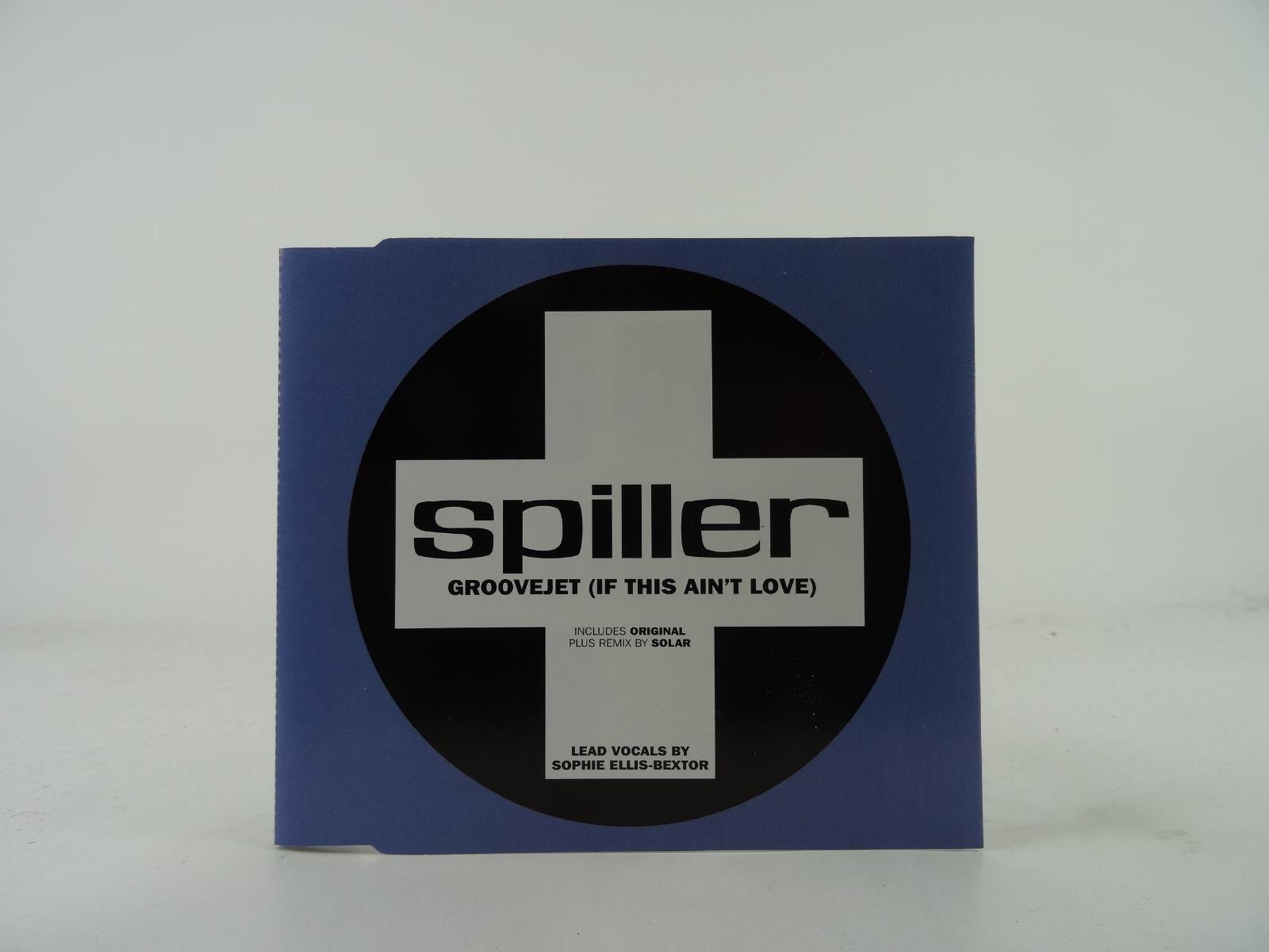 SPILLER GROOVEJET (IF THIS AIN'T LOVE) (B56) 3 Track CD Single including Picture