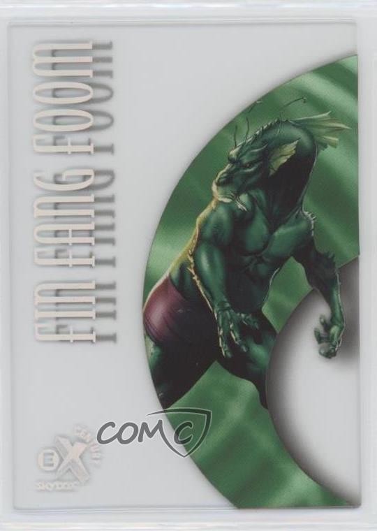 2015 Marvel Fleer Retro 1999 Skybox eX Century Fin Fang Foom #16 0kg8